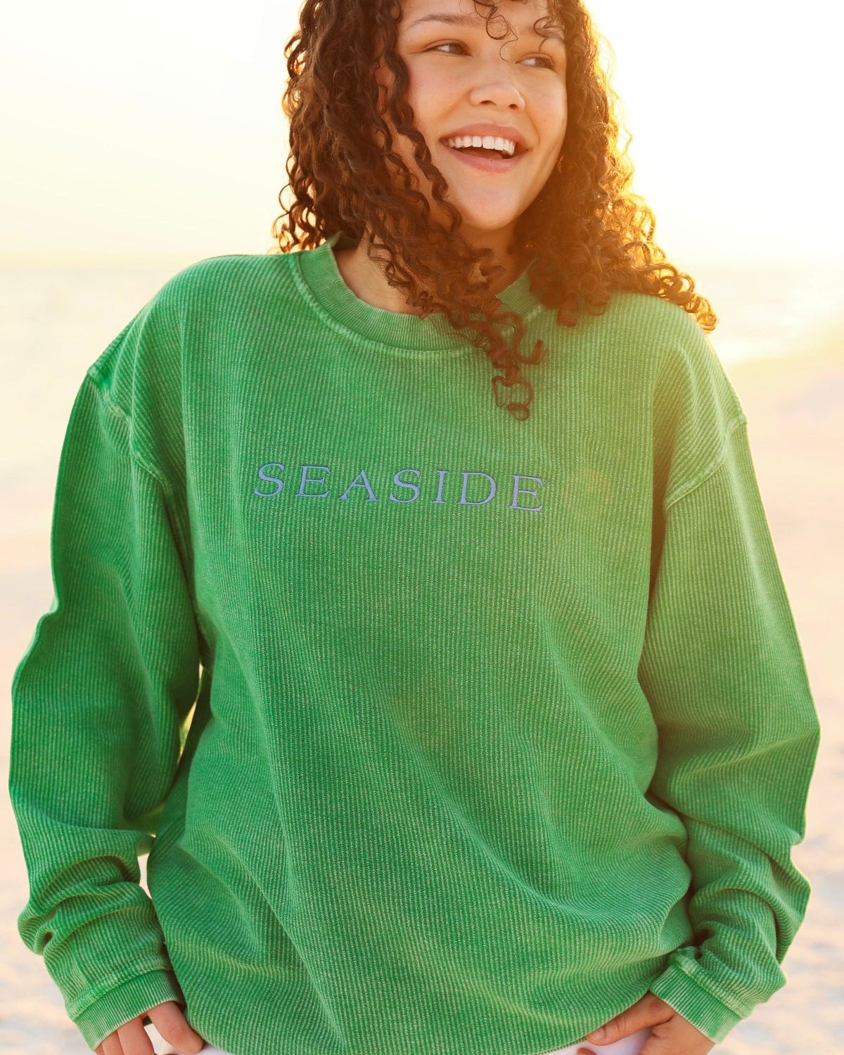トレーナー/スウェット Cording Embroidered Oversized Sweatshirt XLARGE（エクストラ ラージ） トレーナー スウェット EMBROIDERED