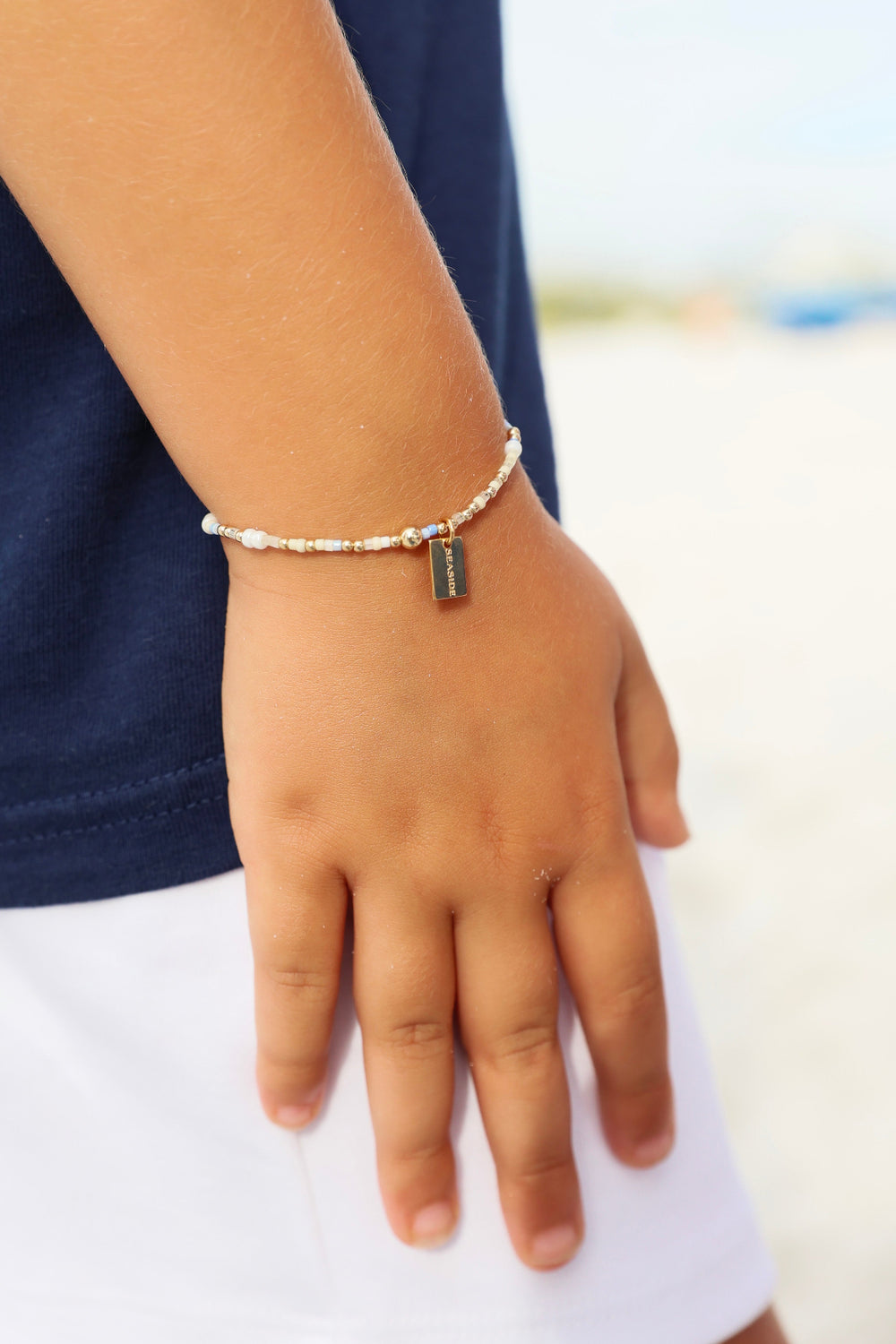 Enewton Egirl YouthHope Unwritten Seaside Tag Bracelet - Skinny Dippin&