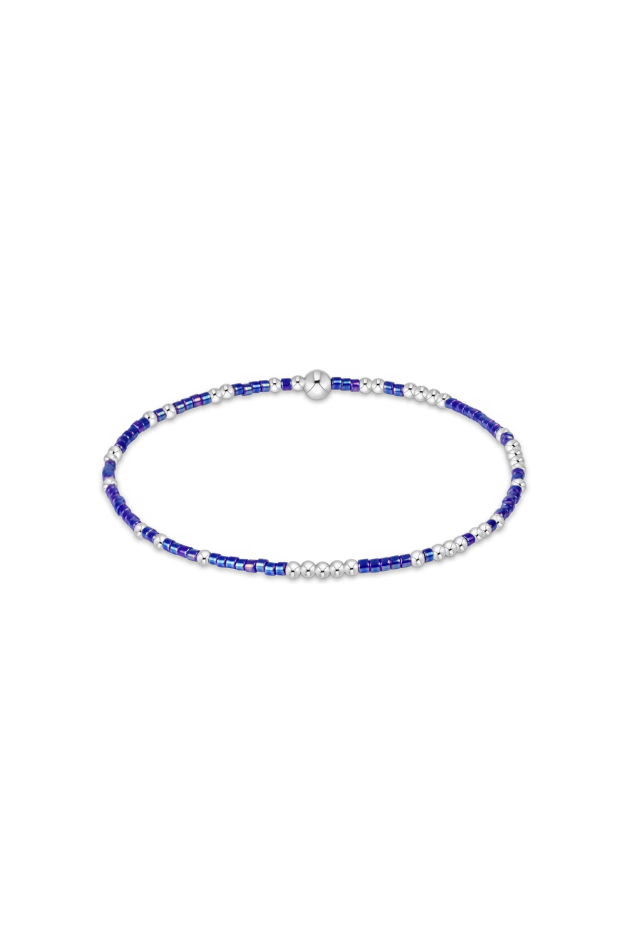 Enewton Hope Unwritten Sterling Bracelet - Blue Metallic