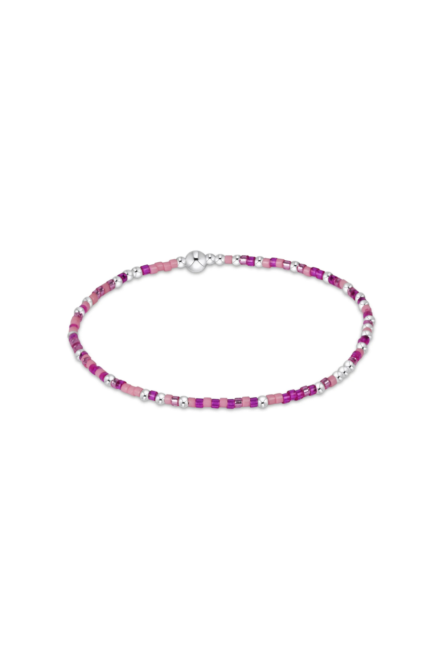 Enewton Hope Unwritten Sterling Bracelet - Back To The Fuchsia