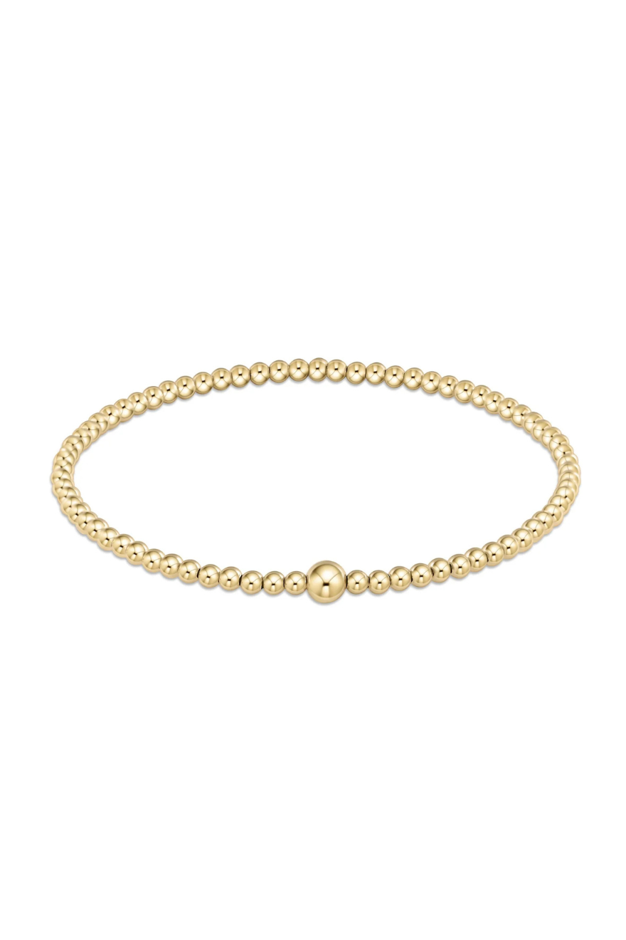 Enewton Classic Gold 3mm Bead Bangle