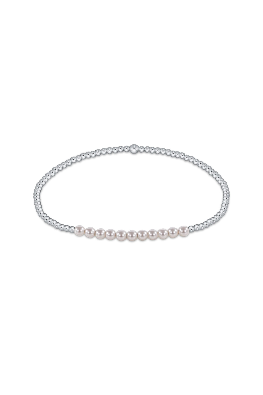 Enewton Sterling Bliss 2mm Bead Bracelet - Pearl