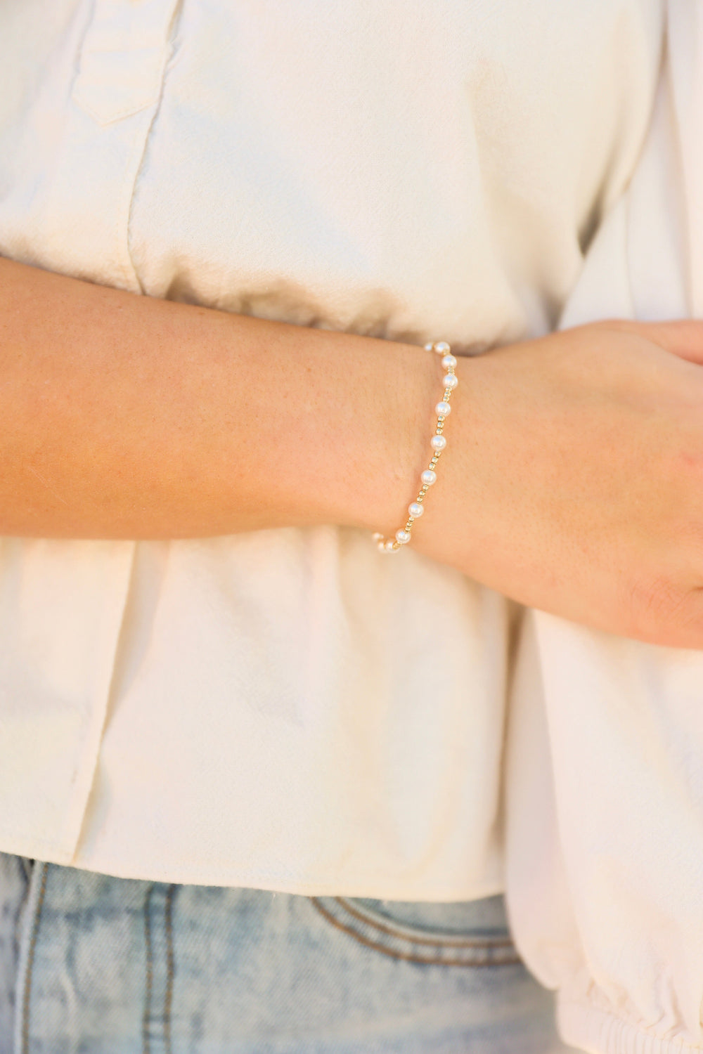 Pearl Sincerity Bracelet enewton x the seaside style
