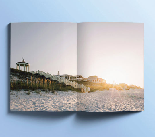 The Story of The Seaside Style Coffee Table Book – Navy Bud Cover
