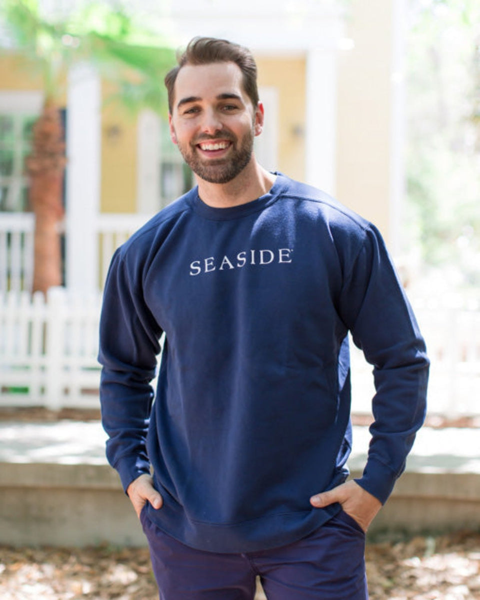 Navy Unisex Seaside Sweatshirt – The Seaside Style