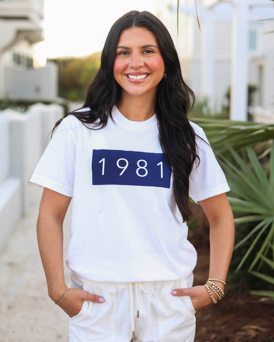 1981 Unisex Seaside Tee The Seaside Style 30a