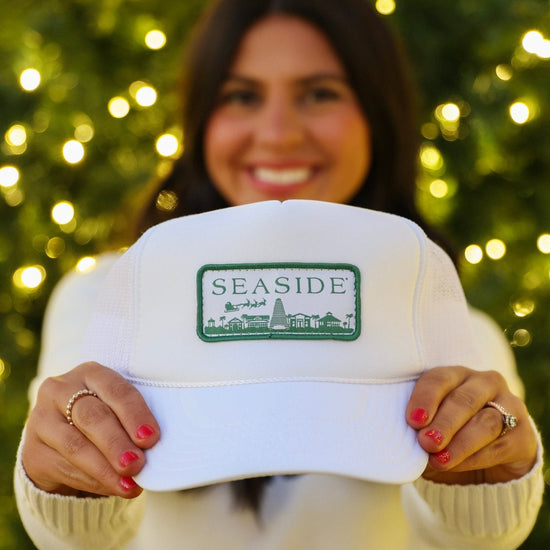 2024 Seaside Christmas Green Trucker Hat