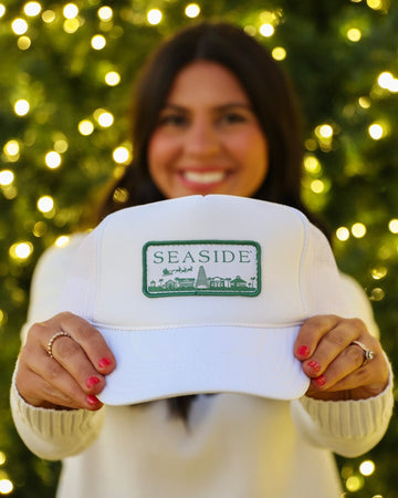 2024 Seaside Christmas Green Trucker Hat