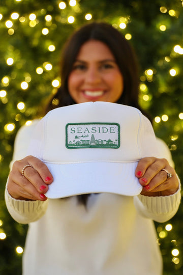 2024 Seaside Christmas Green Trucker Hat
