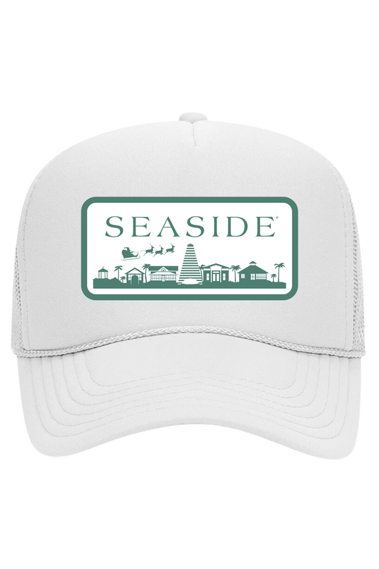 2024 Seaside Christmas Green Trucker Hat