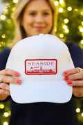 2024 Seaside Christmas Red Trucker Hat