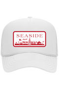 2024 Seaside Christmas Red Trucker Hat