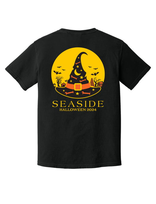 2024 Seaside Halloween Unisex Tee with Bud the Dachshund