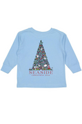 2024 Toddler Chambray Christmas Tee