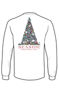 2024 White Seaside Christmas Tee