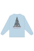 2024 Youth Chambray Seaside Christmas Tee