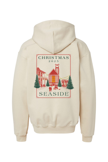 2025 Youth Ivory Seaside Christmas Hoodie