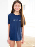 Navy blue Youth Shortsleeve Seaside Tee