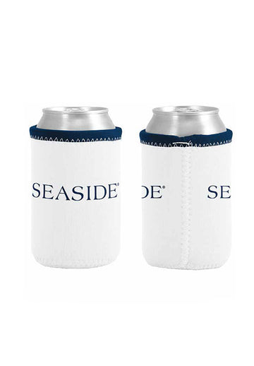 White Seaside Can Insulator