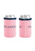 Pastel Pink Seaside Can Insulator
