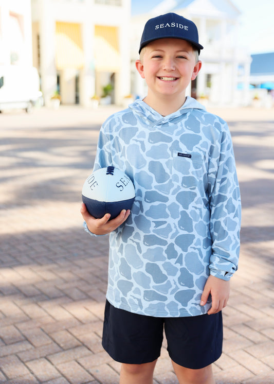 Youth Seaside Camo Hoodie