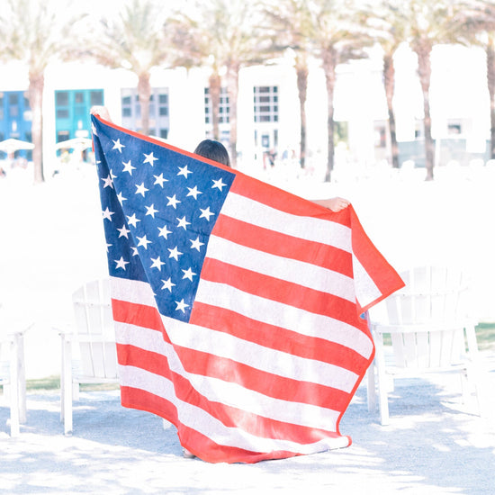 American Flag ChappyWrap The Seaside Style