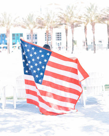 American Flag ChappyWrap The Seaside Style