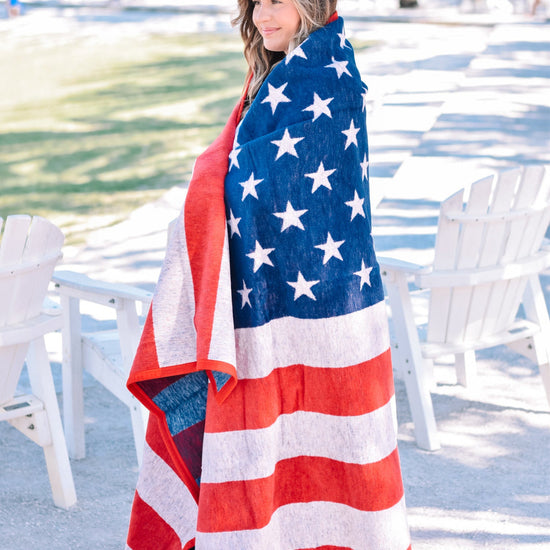 American Flag ChappyWrap The Seaside Style 