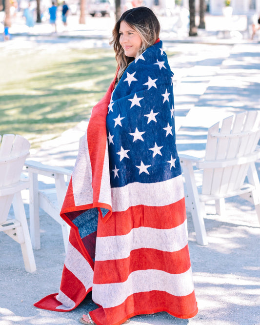 American Flag ChappyWrap The Seaside Style 