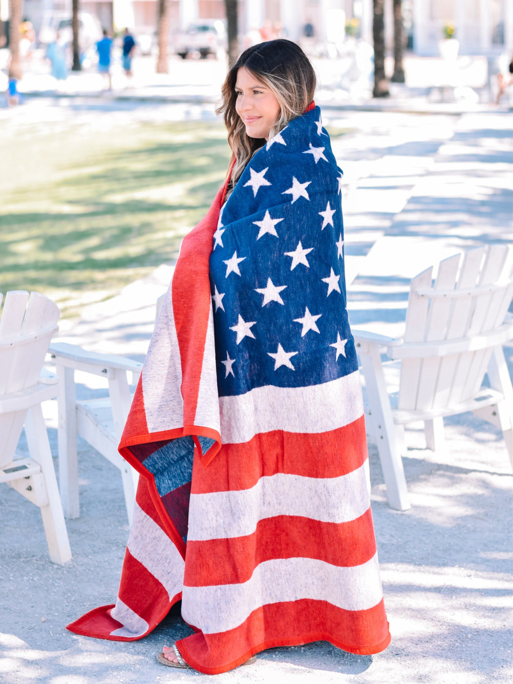 American Flag ChappyWrap The Seaside Style 