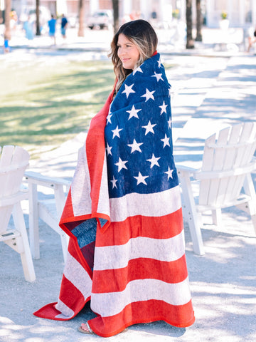 American Flag ChappyWrap The Seaside Style 
