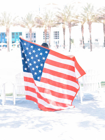 American Flag ChappyWrap The Seaside Style