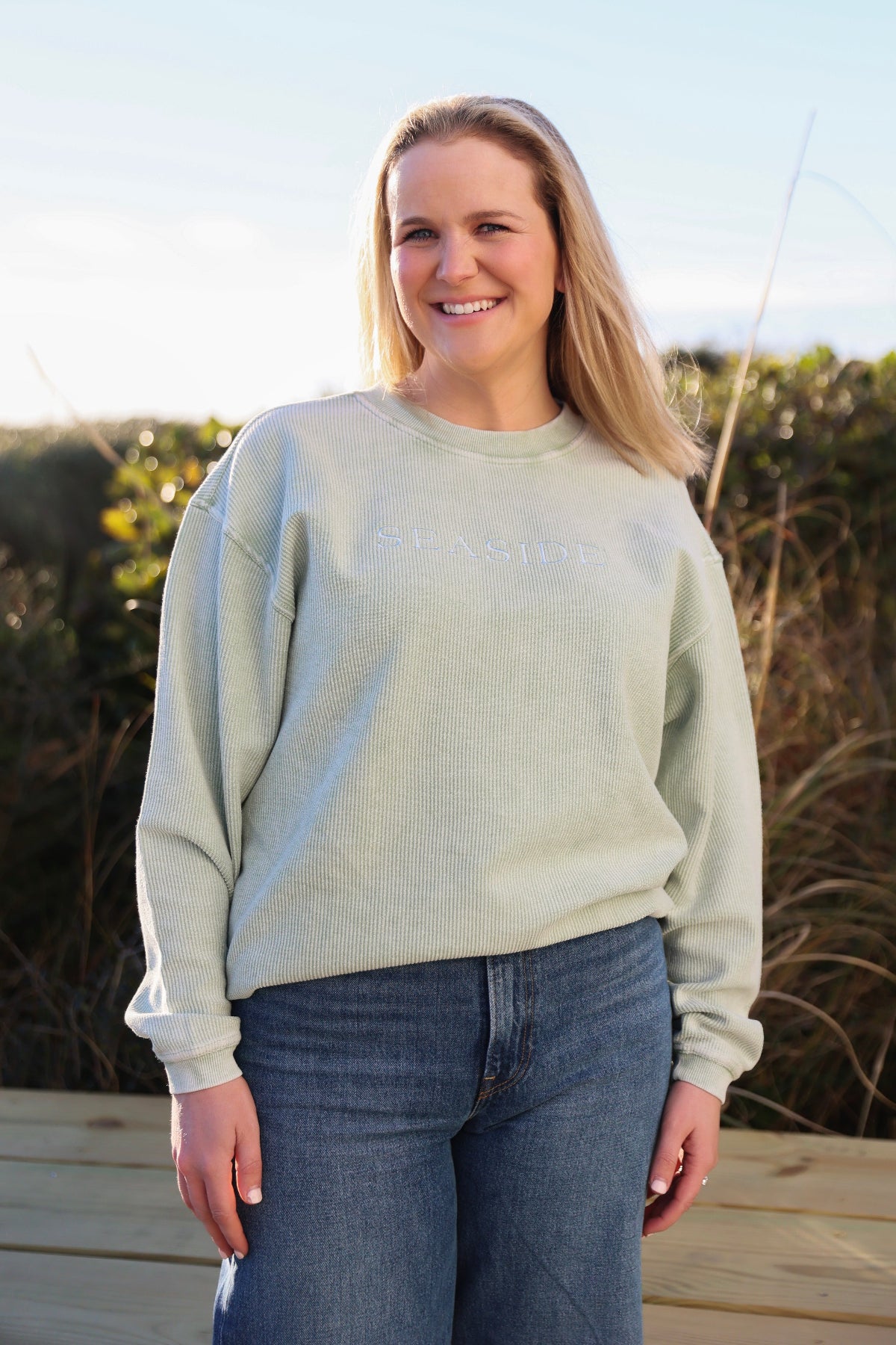 Corded Crew Sweatshirts – The Seaside Style