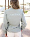 Bay Green Blue Longsleeve Unisex Seaside Tee The Seaside Style 30a