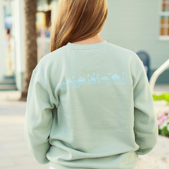 Bay Green Unisex Seaside Sweatshirt
