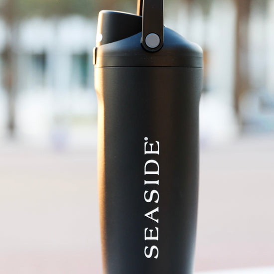 Black Seaside FreeSip Sway Tumbler
