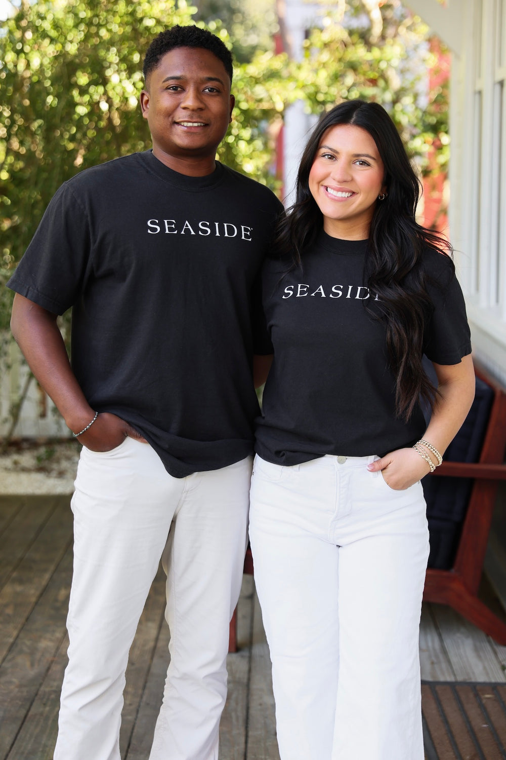 Black Seaside Unisex Shortsleeve Tee Seaside Florida