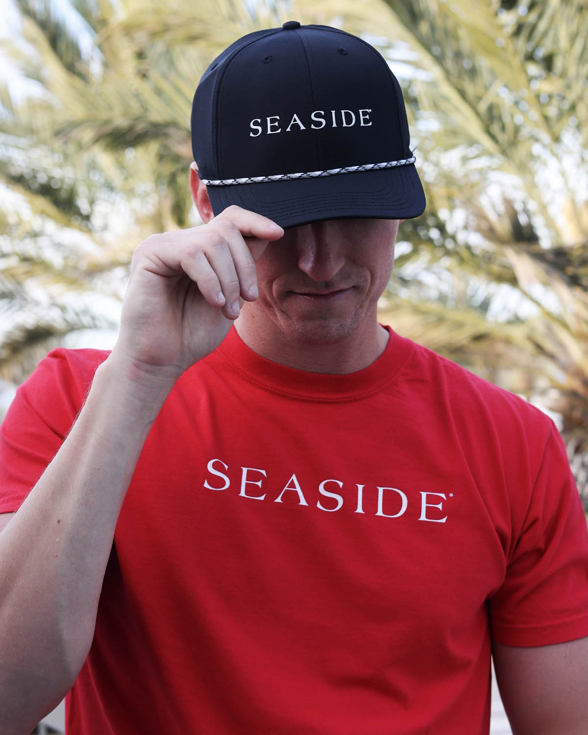 Black Unisex Seaside Rope Hat The Seaside Style 30a