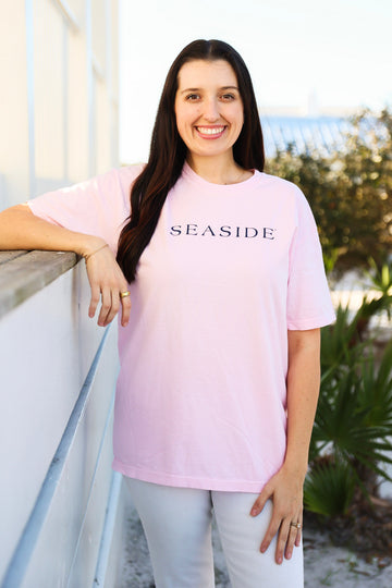 Blossom pink Short sleeve Unisex Seaside Tee