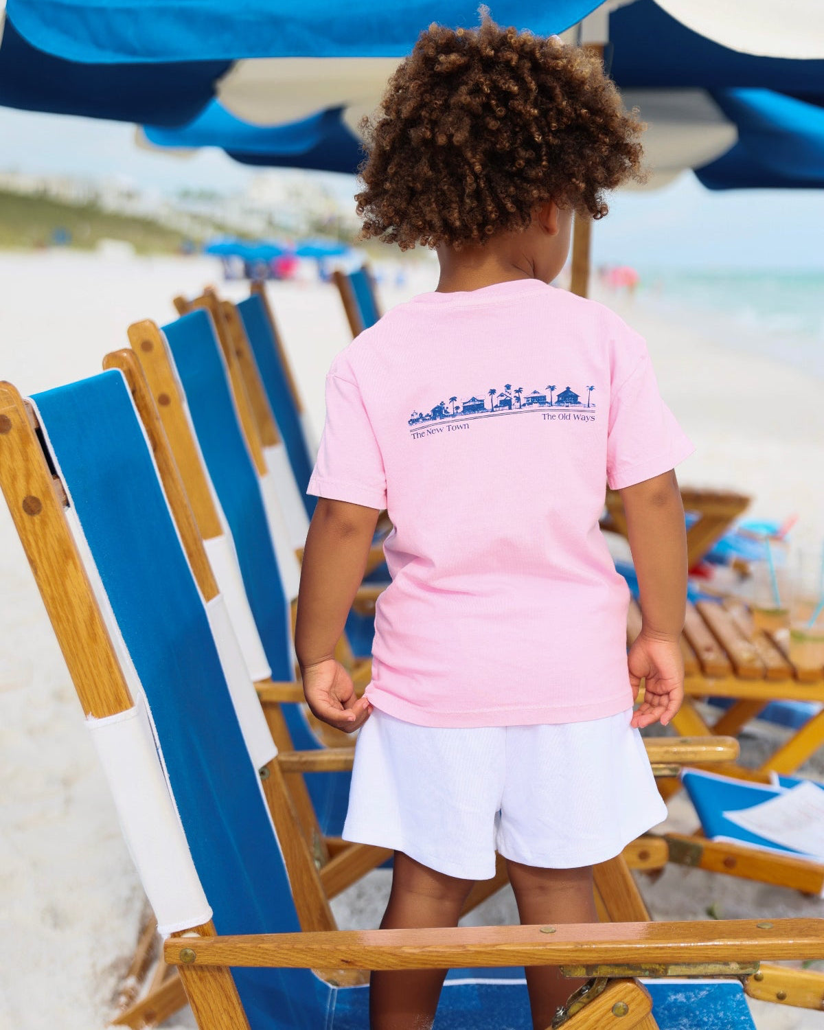 Blossom Pink Baby + Toddler Seaside Tee