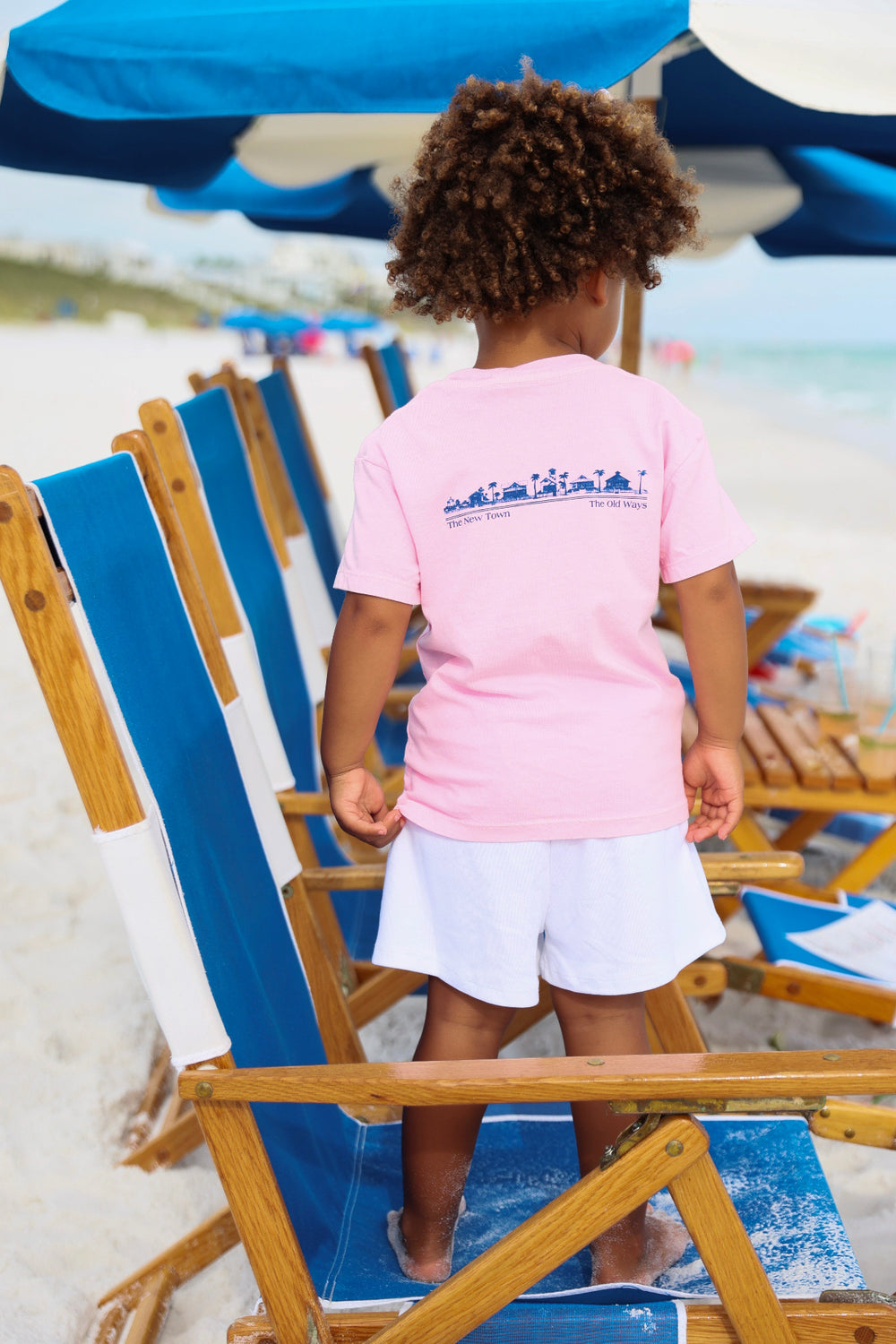 Blossom Pink Baby + Toddler Seaside Tee