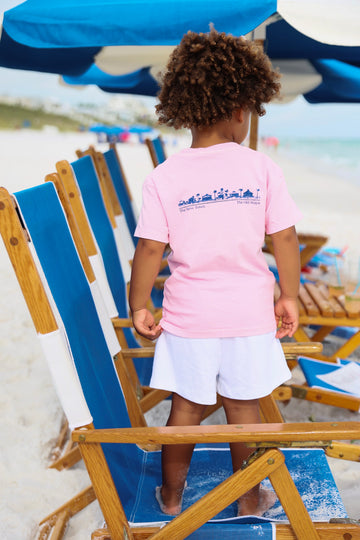 Blossom Pink Baby + Toddler Seaside Tee