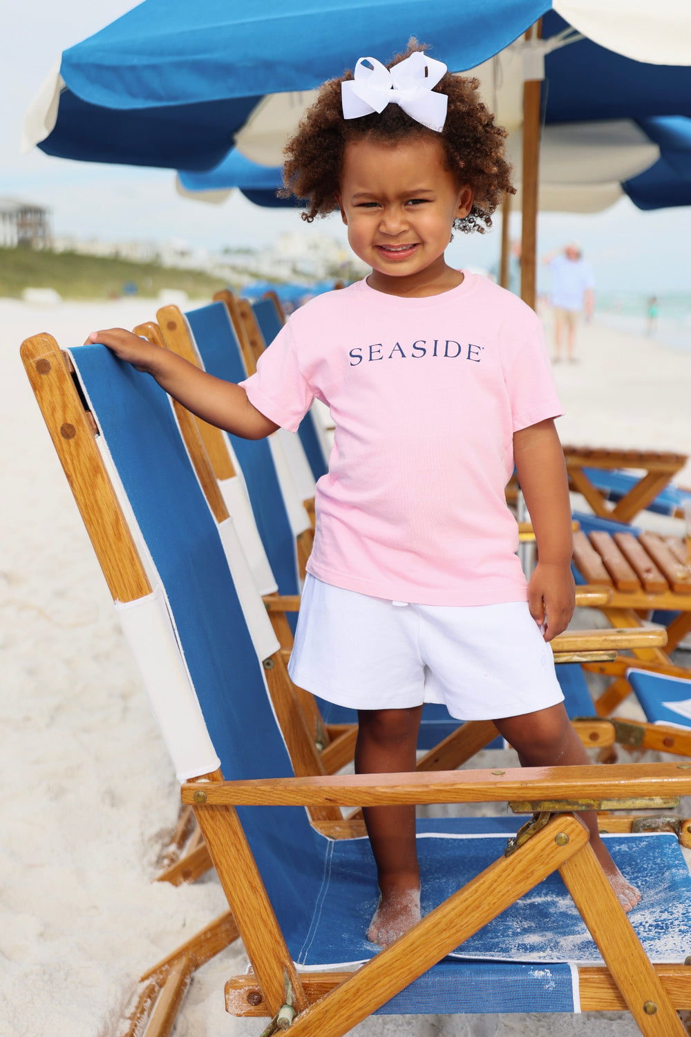 Blossom Pink Baby + Toddler Seaside Tee