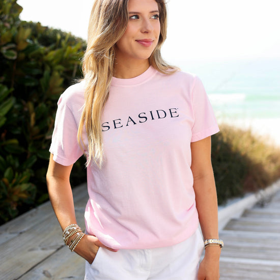 Blossom Light Pink Shortsleeve Unisex Tee Seaside Florida 30A