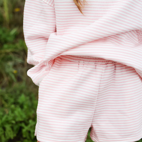 Blossom Stripe Seaside Shorts The Seaside Style 30a
