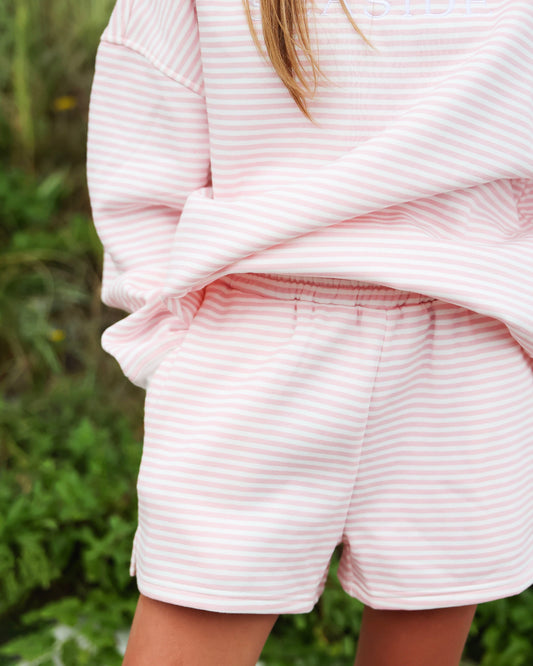 Blossom Stripe Seaside Shorts The Seaside Style 30a