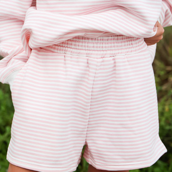 Blossom Stripe Seaside Shorts The Seaside Style 30a