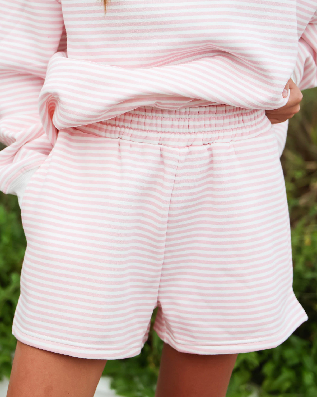 Blossom Stripe Seaside Shorts The Seaside Style 30a