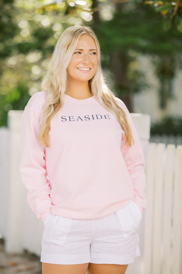 Blossom pink Unisex Seaside Sweatshirt