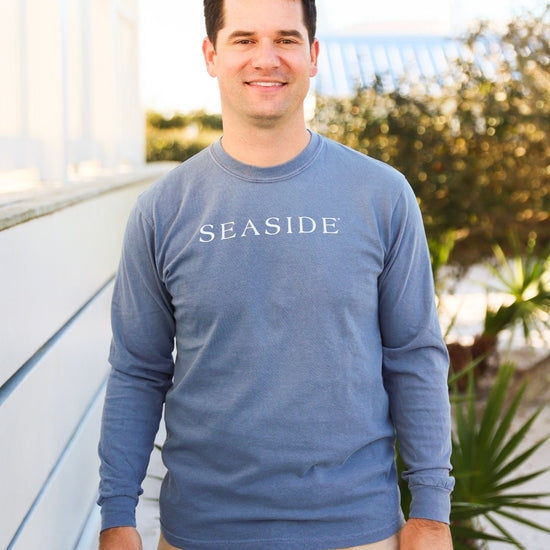 The Seaside Style Blue Jean Longsleeve Unisex Seaside Tee